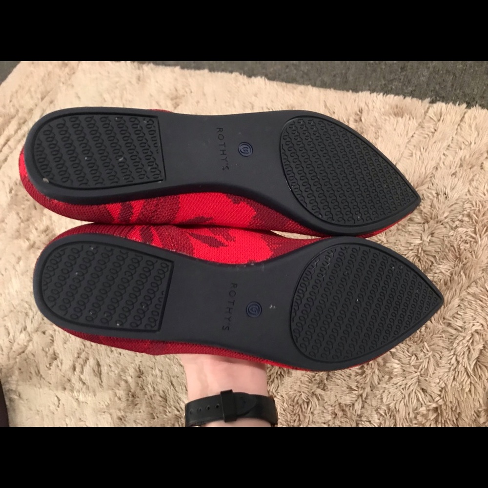 Rothy’s red camo 10.5
